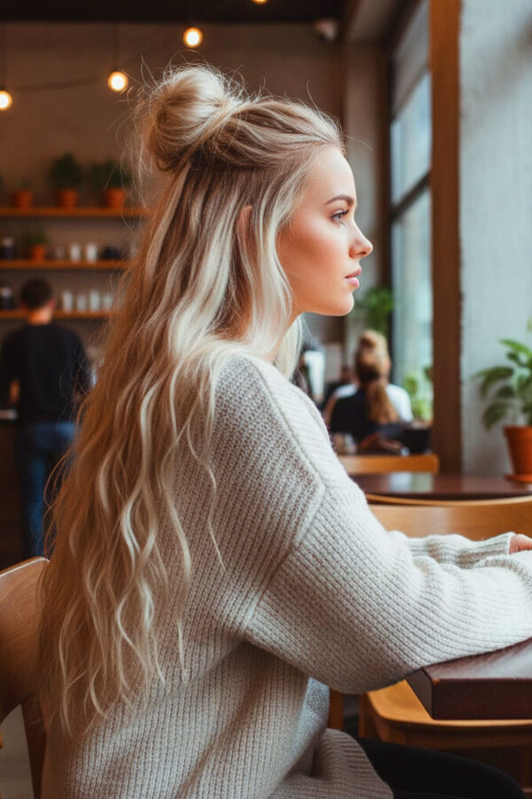 Fiber Sen Kabarık Daalı 8 Parça Çıt Çıt / Balköpüğü Platin Röfleli