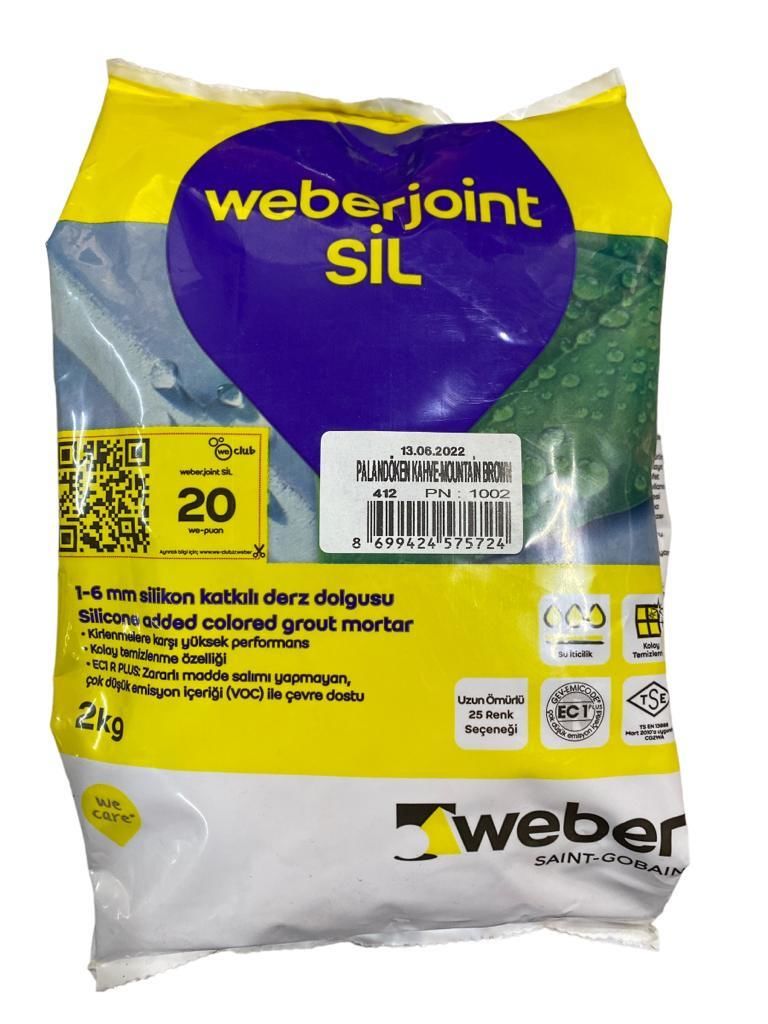Weber Joint Sil 412 ndöken Derz Dou 2 Kg