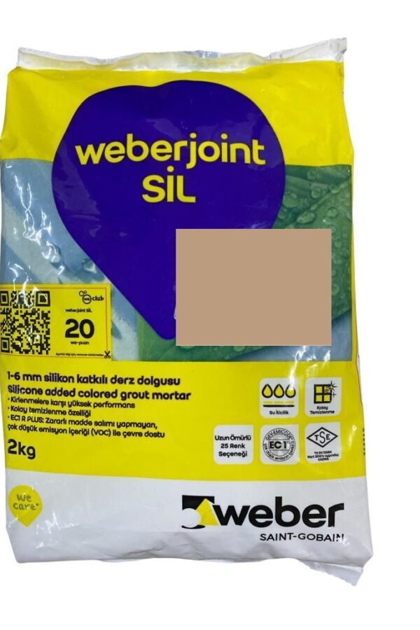 Weber Joint Sil 414 Granit Gri Derz Dou 2 Kg