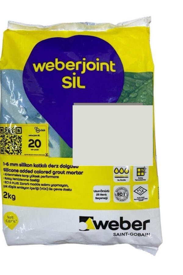 Weber Joint Sil 437 Açık Gri Derz Dou 2 Kg