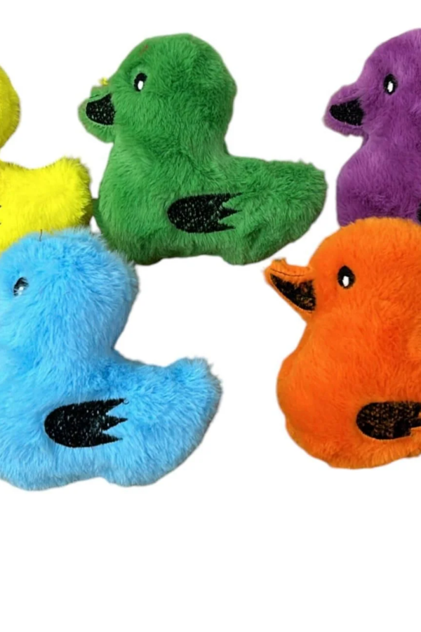 Sesli Peluş Ördek Kedi Köpek  Oyuncağı Çeşitli Renklerde 15 cm