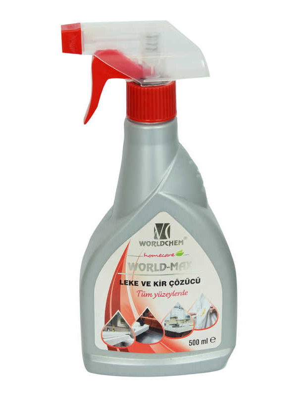 World-Max Tüm Yüzeylerde  ve Kir Çözücü Sprey Şişe 500 ML