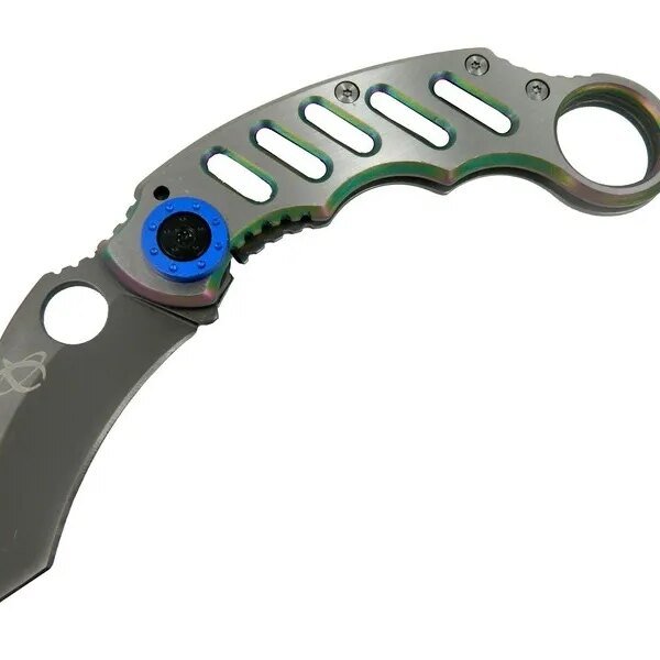 X05BL  Karambit 17 cm - Metal Saplı, Manuel