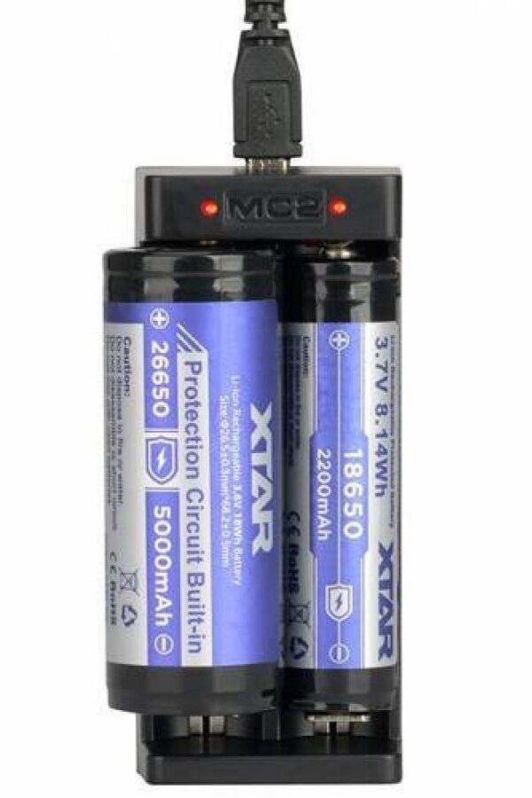 Xtar MC2 İkili Li-ion Pil Şarj