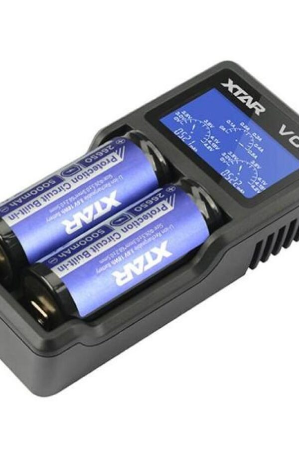 Xtar VC2 İkili Li-ion Pil Şarj