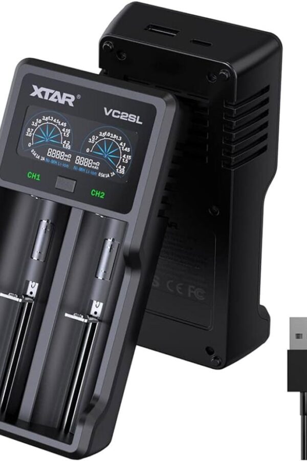 Xtar VC2SL İkili Li-ion / NI-CD / NI-MH Pil Şarj