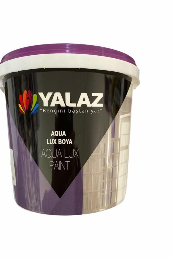 Yalaz Su Bazlı Parlak Beyaz İç Dış Boya 2,5 Litre