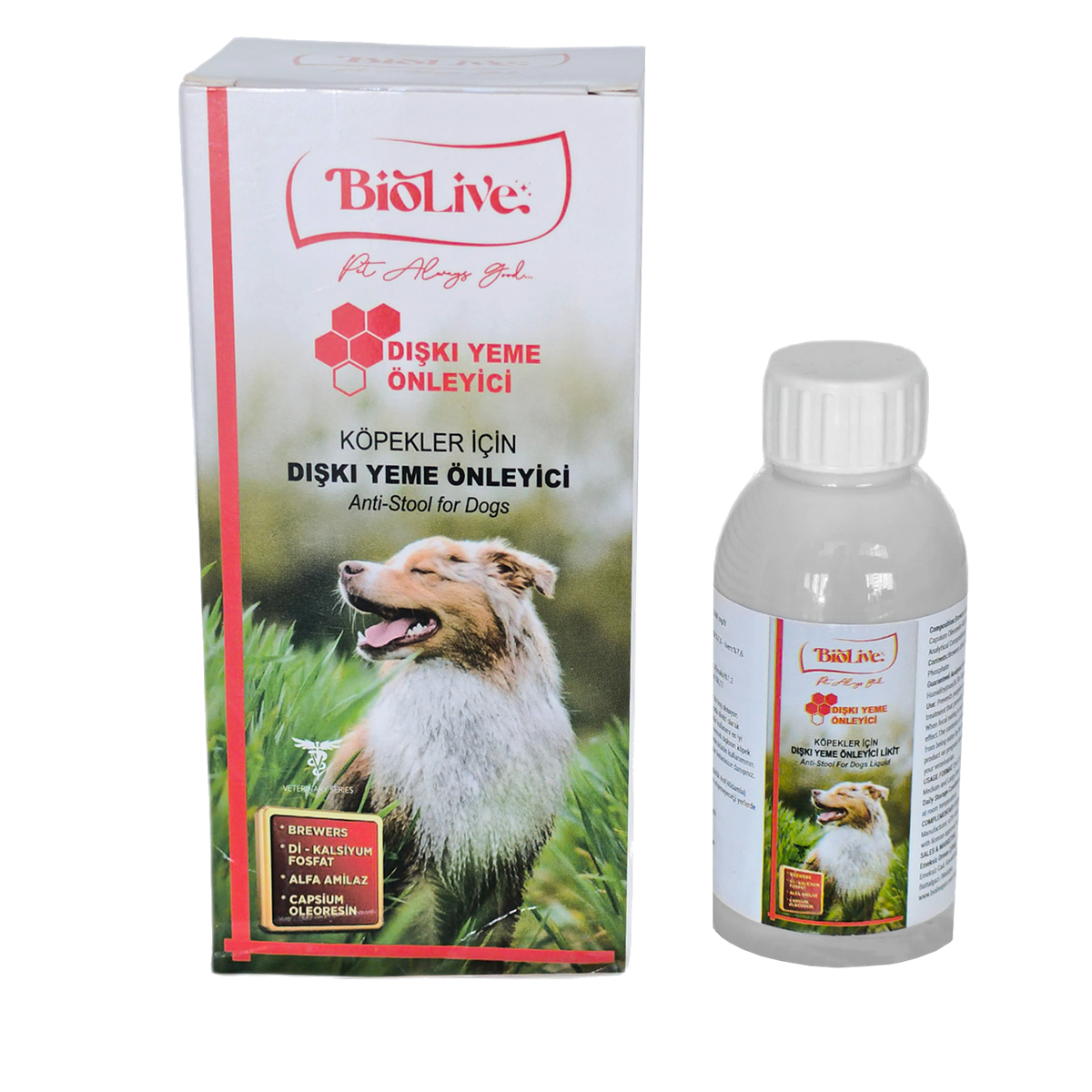 Biolive Köpekler İçin Dışkı Yeme Önleyici Likit min 100ml - Görsel 3