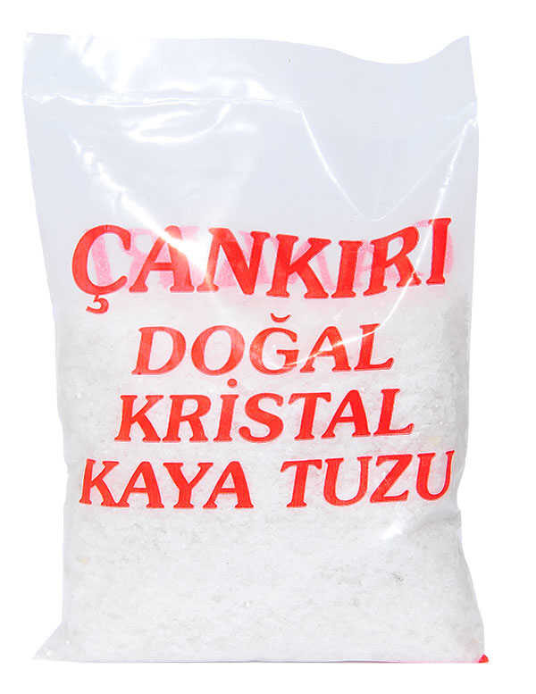 Yemeklik Doğal Kristal Kaya Tuzu Granül Çakıl Çankırı Beyaz 1000 Gr