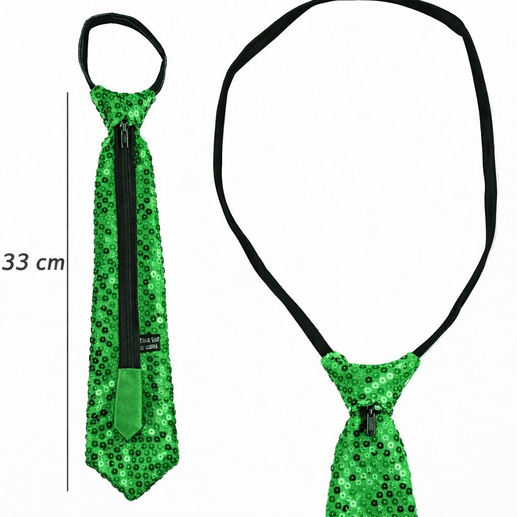 Yeşil Renk Pul Payetli Işıltılı Parti Kratı 33 cm - Görsel 2