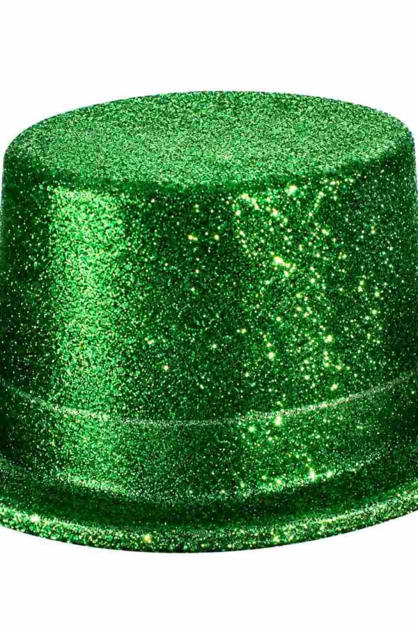 Yeşil Simli Glitter Silindir Parti sı