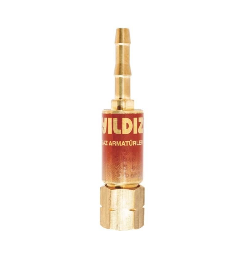 Yıldız 1118 Alev Emniyet Valfi Hamlaç Arkası İçin Yanıcı Gaz