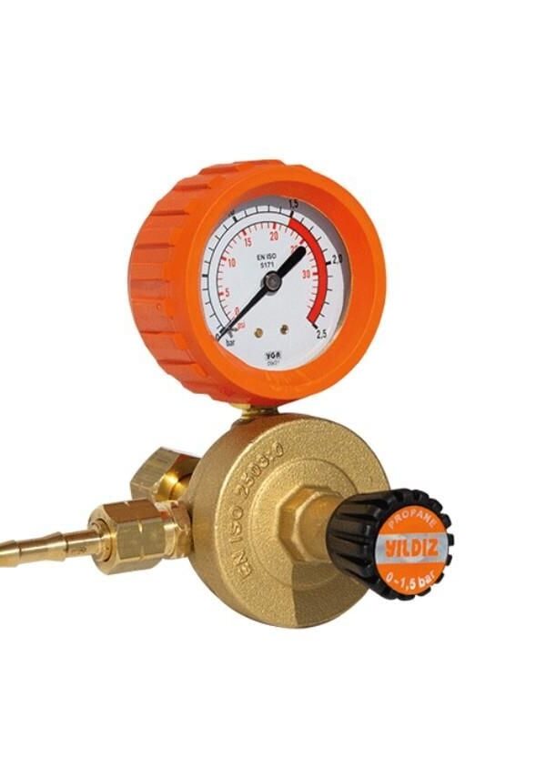 Yıldız 5120 Basınç Düsürücü Propan (Lpg) Manometreli