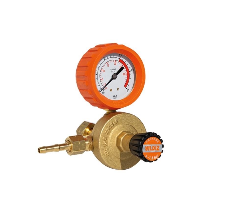 Yıldız 5120 Basınç Düsürücü Propan (Lpg) Manometreli