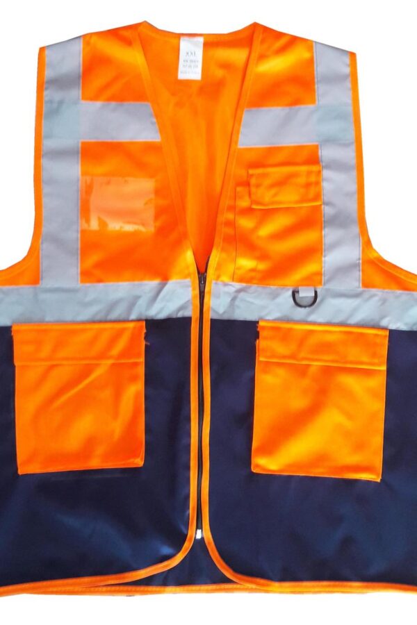 Yönetici İkaz Yeleği Tcu/Lacivert  XL Beden