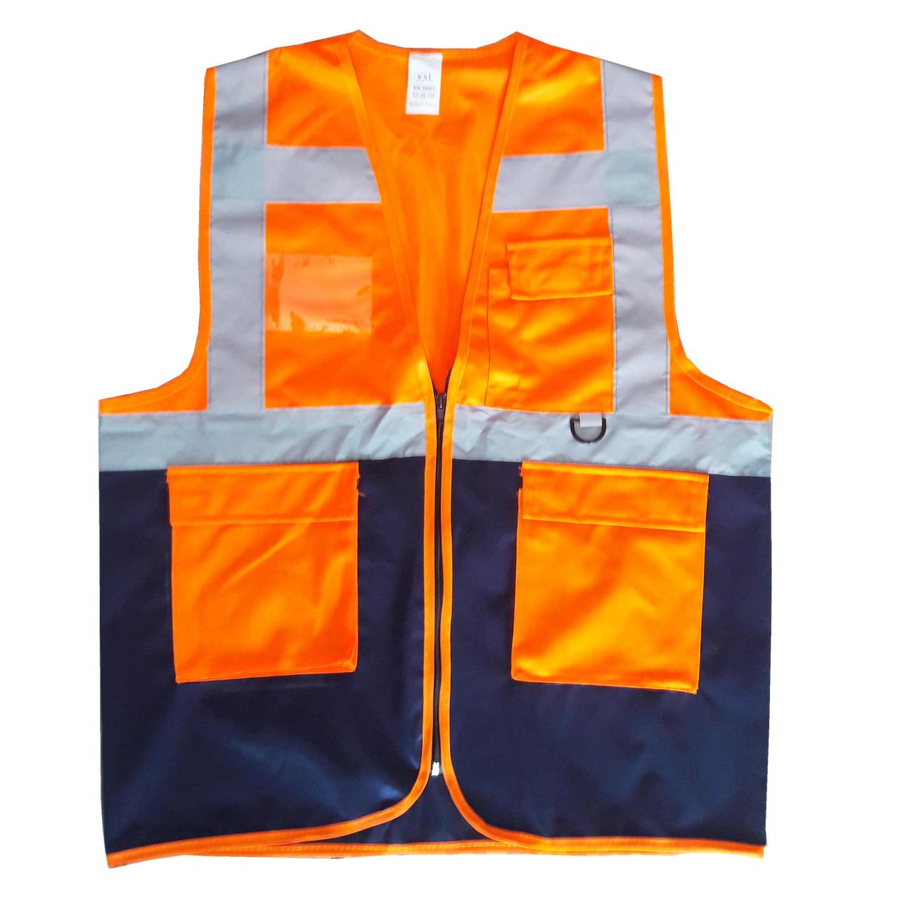 Yönetici İkaz Yeleği Tcu/Lacivert XXL Beden