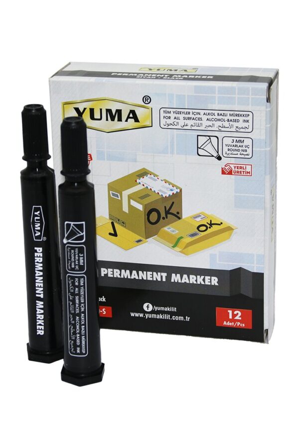 YUMA YM-790S  SİYAH KOLİ Mİ 12 ADET