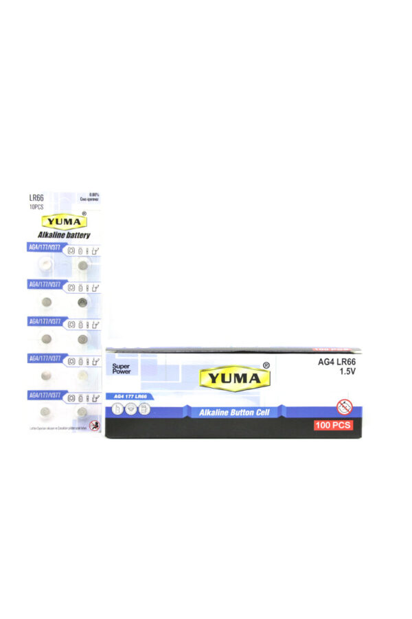 AG4 LR-66 DÜĞME PİL LİN 1.5V 10LU KART - YUMA