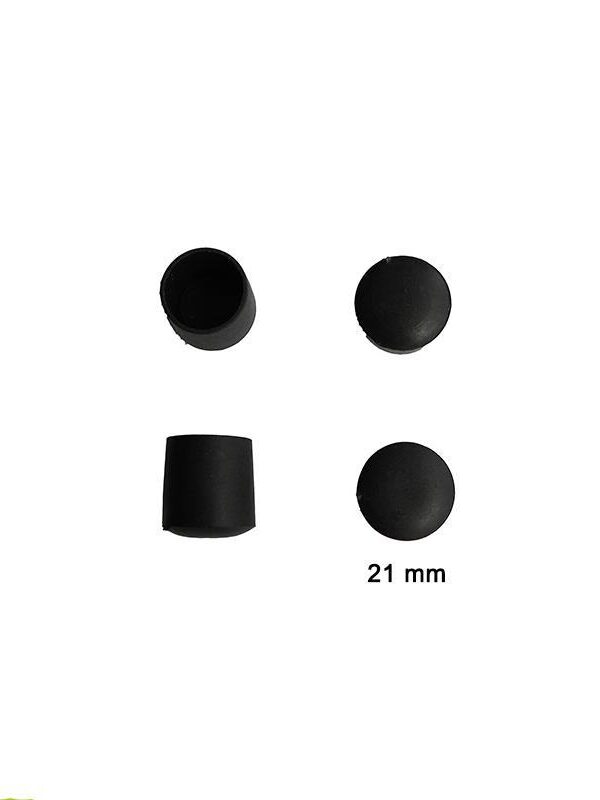 Yuvarlak Profil Dış Tapa 21 mm 4 Adet