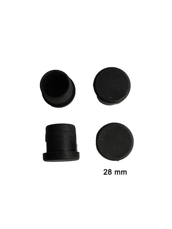 Yuvarlak Boru Profil İç Tapa 28 mm 4 Adet