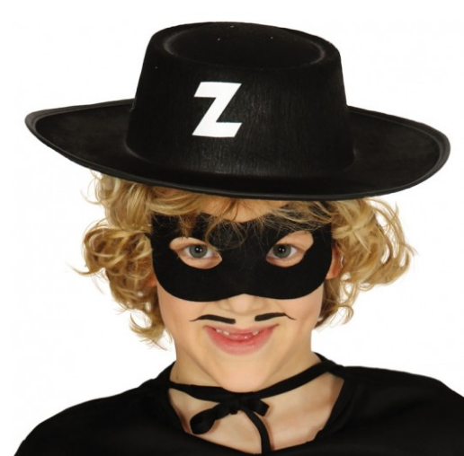 Z Logolu Zorro sı ve Zorro si Çuk Boy