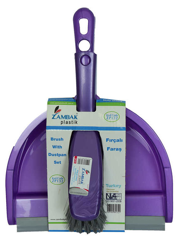 Fırçalı Faraş Seti Karışık Renk ZP-132