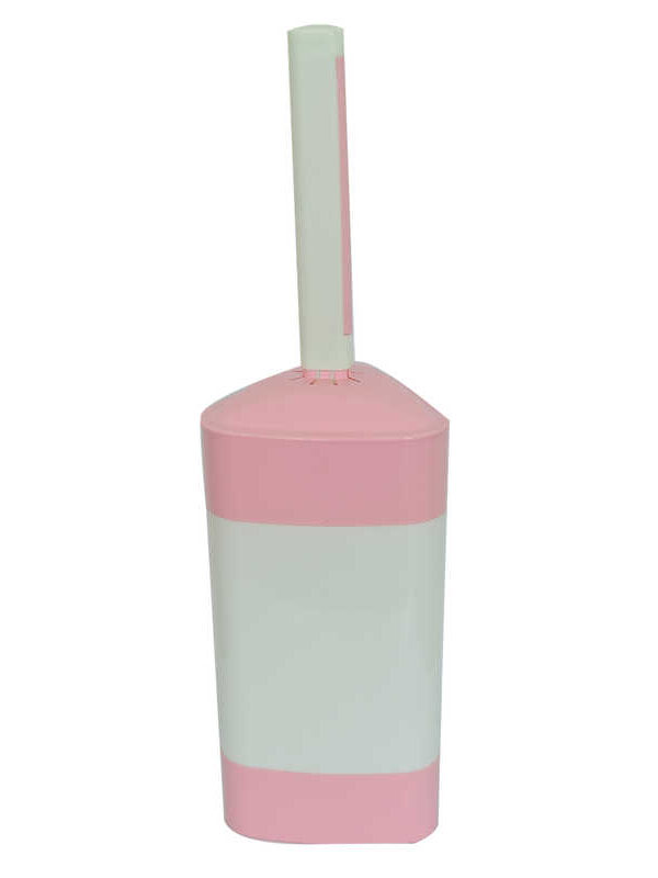 Plastik Elegant Muhafazalı Tuvalet Klozet Fırça Takımı Karışık Renk ZP-150