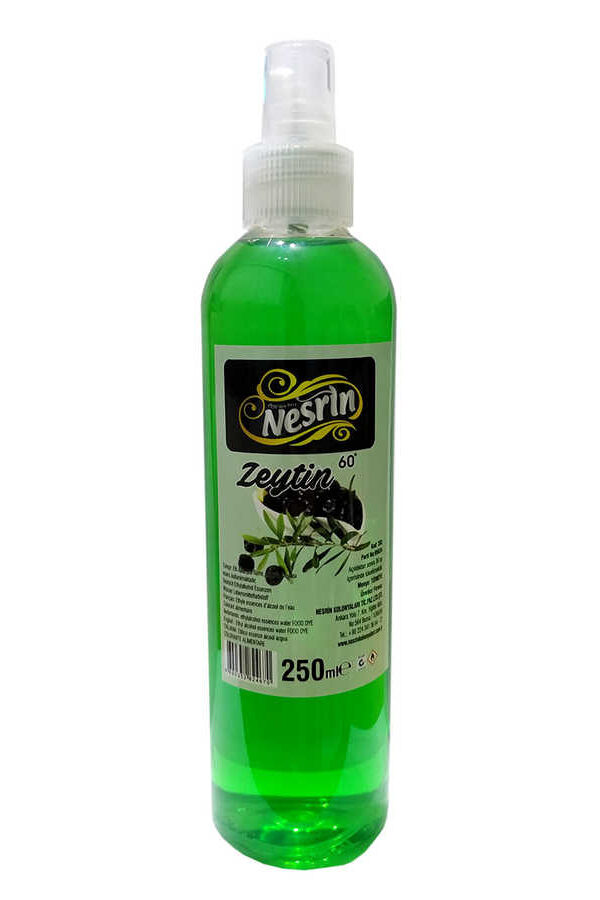 Zeytin Kolonyası 60 Derece Pet Şişe Sprey 250 ML