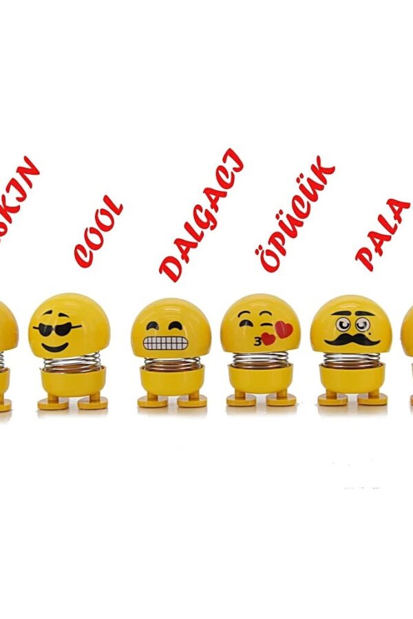 Zıp Zıp Kafalar Sevimli Kafa Sallayan Emojiler Çıın Kafalar