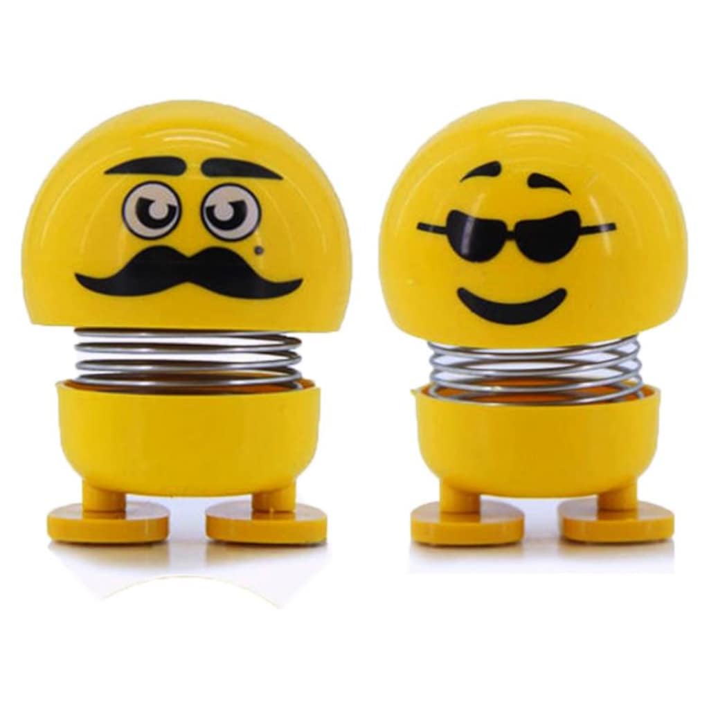 Zıp Zıp Kafalar Sevimli Kafa Sallayan Emojiler Çıın Kafalar - Görsel 5