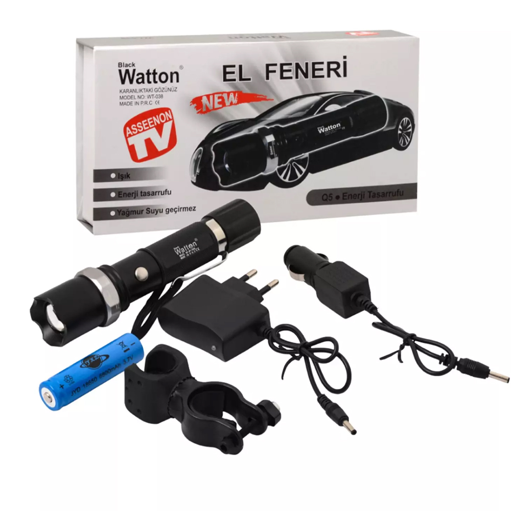Zoomlu Şarjlı En Uygun Fiyata Wt-038