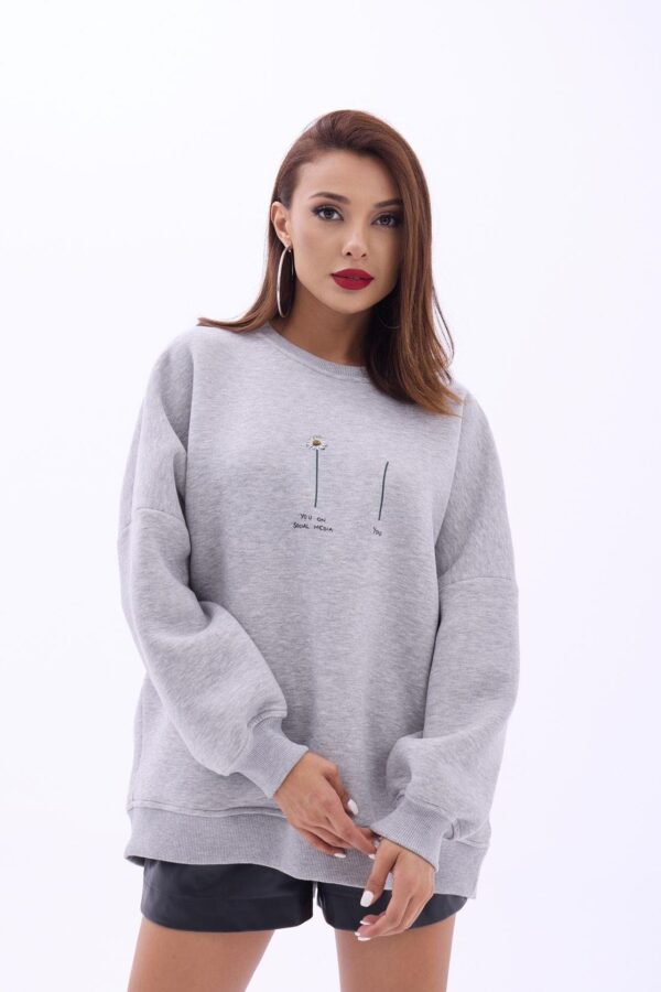 7228 SWEAT-GRİ