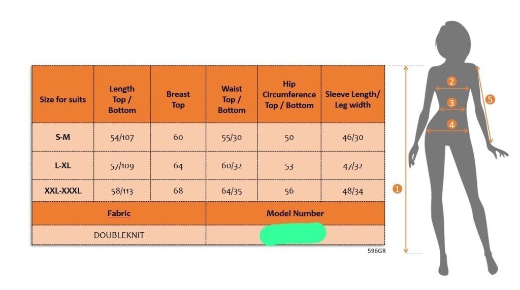 Kadın Uzun Kollu Nope Baskılı Beli Ribanalı Ikili Takım - Görsel 32