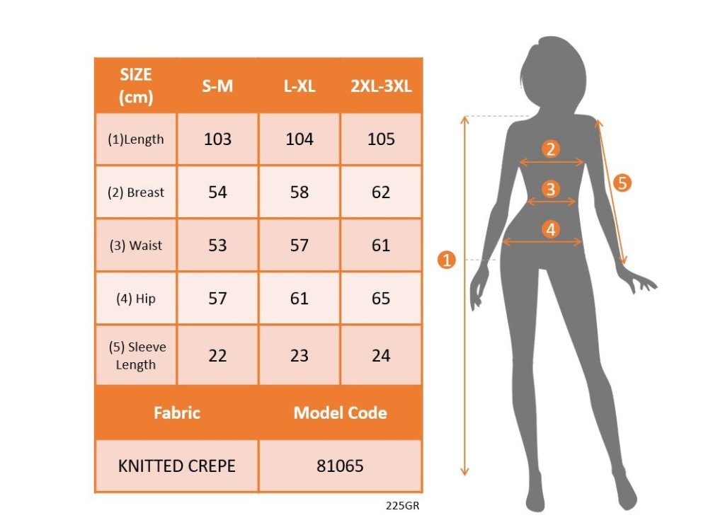 Kadın Kısa Kollu Bisiklet Yaka Desenli Kuşaklı örme Krep Midi Elbise - Görsel 12