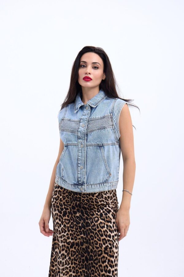 6779 KOT YELEK-MAVİ