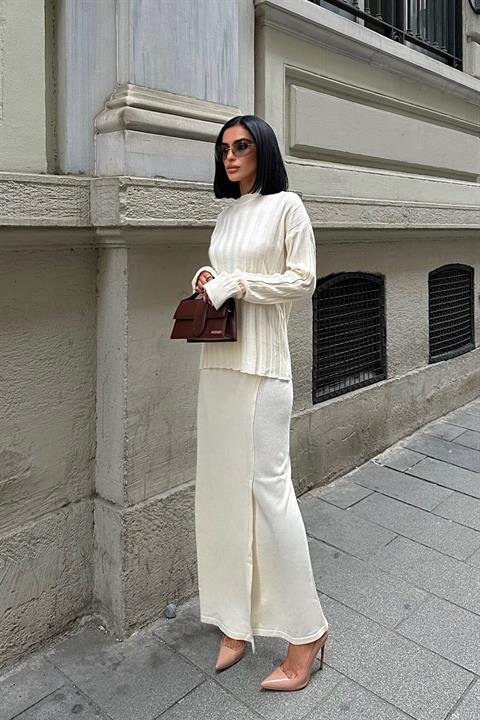 Darcy Etek Bluz Triko Takım 9969