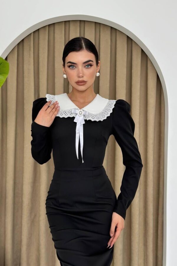 Coventry Yakalı Elbise