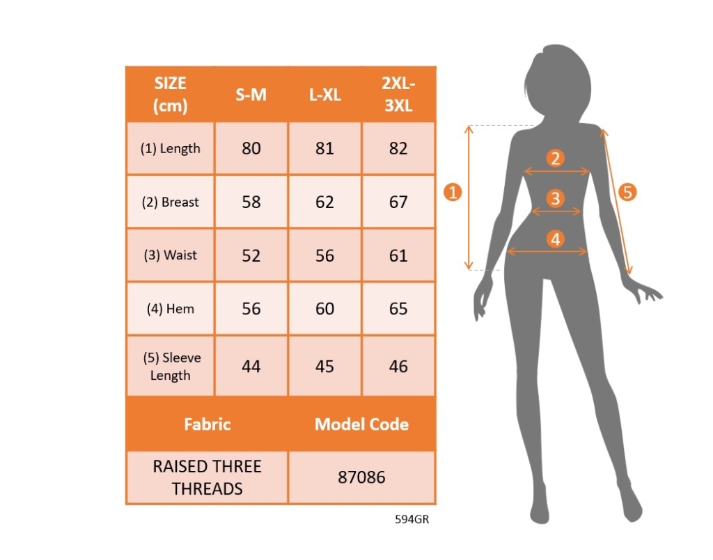 Kadın Uzun Kollu Kapşonlu Fermuar Detaylı Cepli Uzun üç Iplik Ceket - Görsel 4