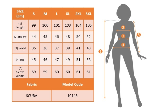 Kadın Uzun Kollu Kruvaze Yaka Dijital Baskılı Fiyonk Detay Dalgıç Kumaş Elbise - Görsel 5