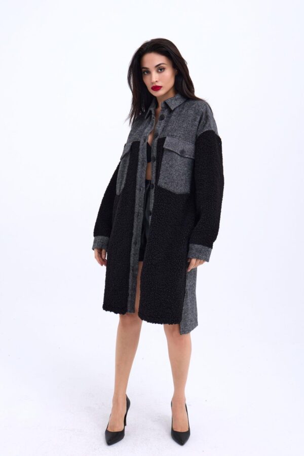 6698 UZUN GÖMLEK-ANTRASİT