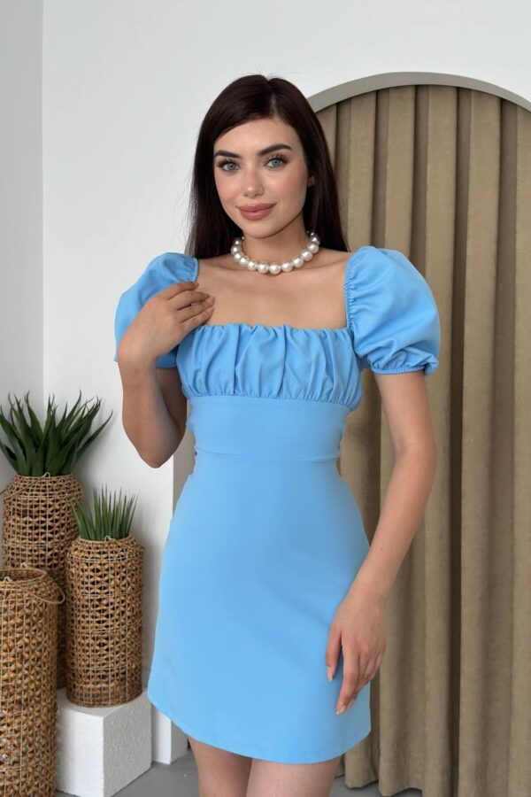 Hessen Sırt Dekolteli Elbise