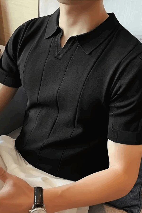 Erkek Kısa Kollu Polo Yakalı Triko Tshirt