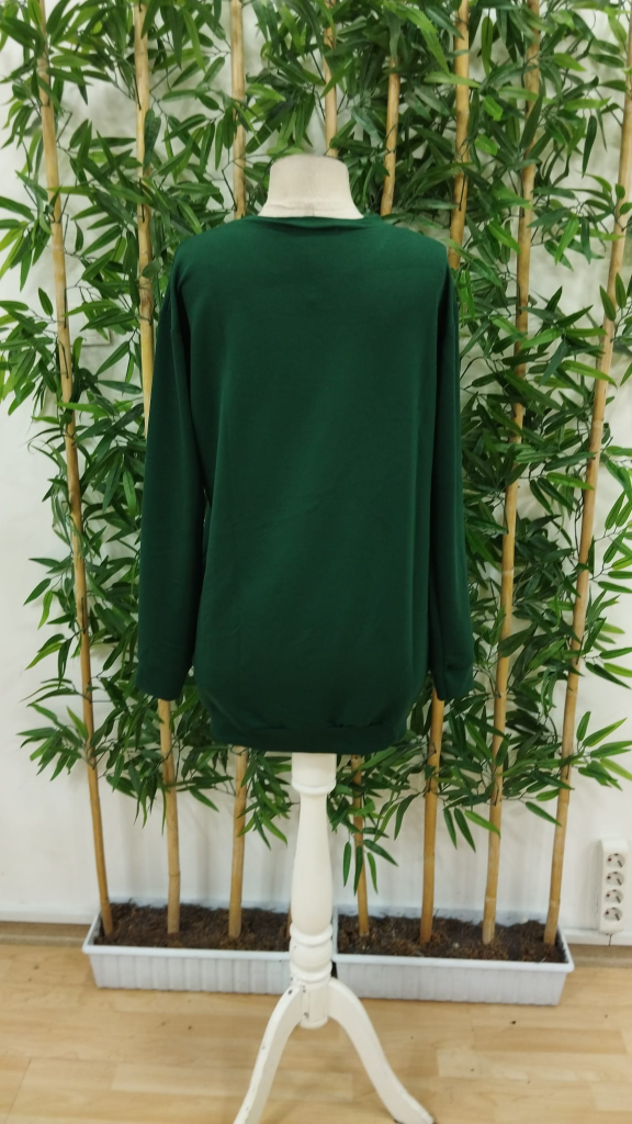 Kadın Uzun Kollu Bisiklet Yaka Yazılı Viskon Iki Iplik Elbise - Görsel 25