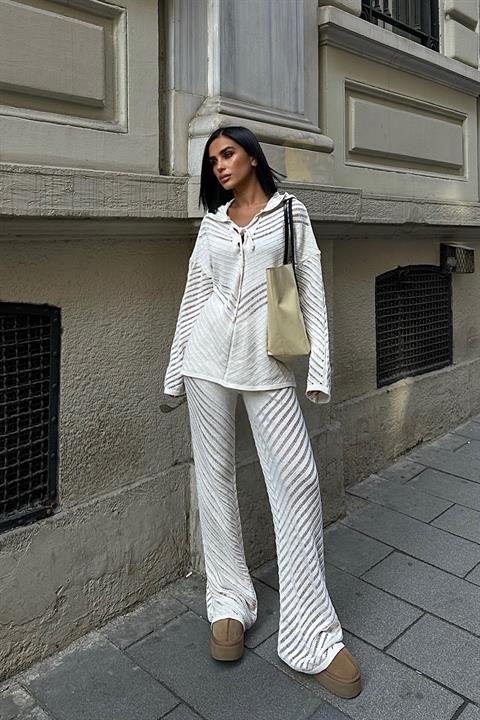 Robin Ajurlu Kapşon Detay Takım 9889