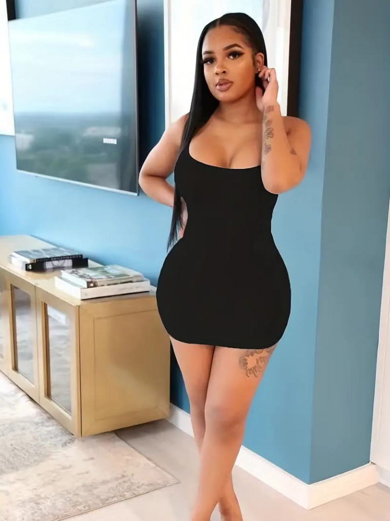 Kadın Ip Askılı Yuvarlak Yaka Kaşkorse Elbise - Görsel 3