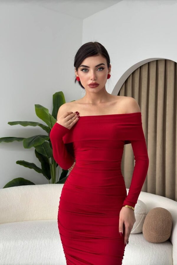 Dakota Drapeli Elbise