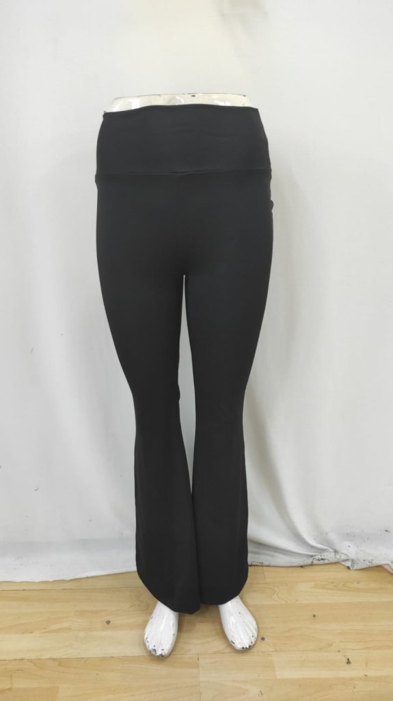 Kadın Yüksek Bel Ispanyol Paçalı Pantolon Tayt - Görsel 19