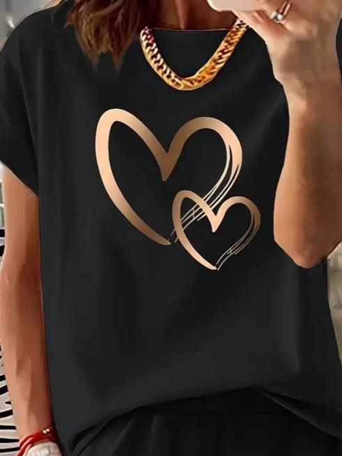 Kadın Kısa Kollu Bisiklet Yaka Viskon Iki Iplik Bluz Ve Short Ikili Takım - Görsel 2