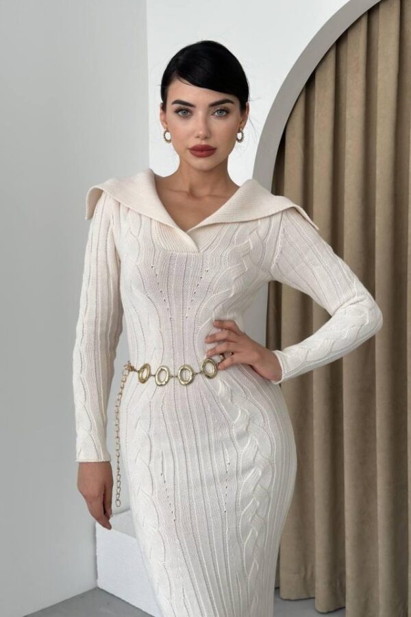 Vienne Yarasa Yaka Elbise