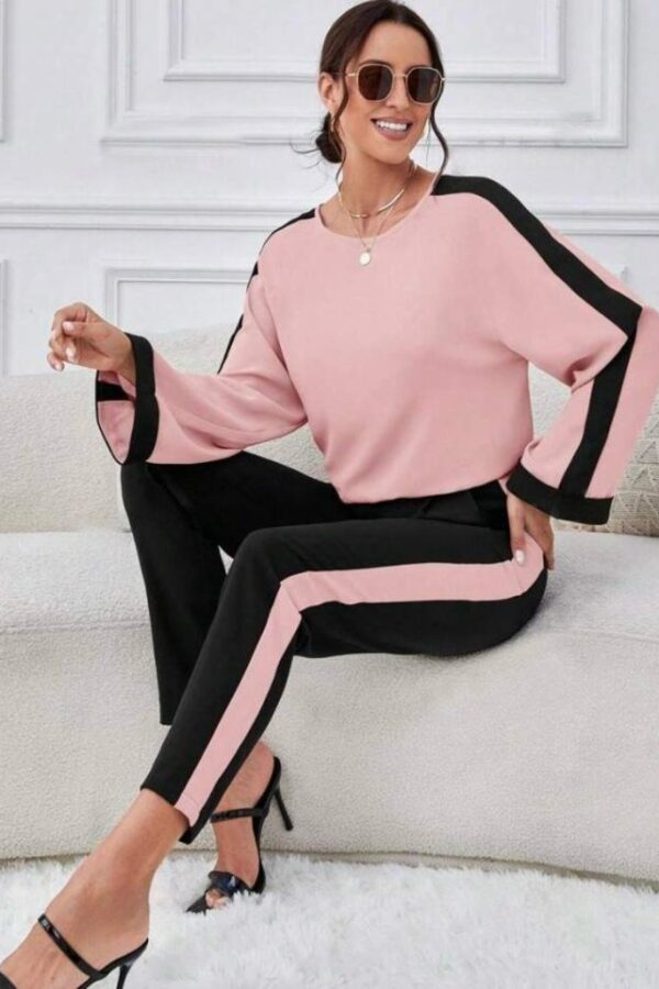 Kadın Iki Iplik şerit Detaylı Ikili Takım